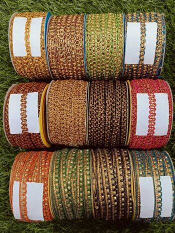 JAY MAJISA 3Dz-A2-Bilet-Mindi 12 Mtr Intricate Dori Lac...