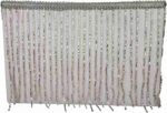 PREMDAS LACE Indian High Class Fashionable Gold Beaded Big Tassel Lace Trim for Designing Dresses and Used for Fabulous Embellishment Looks. 1mtr Packing (Silver)