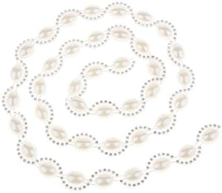 ATORSE Craft Kits 5x1 Yard Rhinestone Close Chain Crystal Trim Ribbon DIY Wedding Dress Decor-Crafts- Sewing- Embellishments & Finishes- Trims