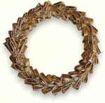 Sellpluscrafts Gota Patti Ring Chakri for Crafting, Decorations & Art Work Lace Jari Chudi for Rangoli Kit | Decorations for Diwali Golden Square/Round Gota Ring (pack of 25) (Round, 2 inch)