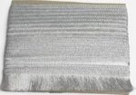 PREMDAS LACES Gota Patti Kiran Lace Reel Border For Dupatta, Kurti, & Suits Outfits Lace Reel (Pack Of 1), Silver