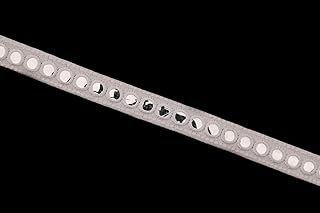 PREMDAS LACE Mirror Lace Mirror Embroidered Trim Material for Dresses, Lehenga, Saree, Dupatta, Gowns Designing, Craft & Art Decoration Lace Reel (Pack of 1) (White)