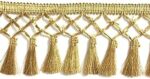 Premdas lace (9 Mtr) Roll of Golden Resham/Silk Gota Patti Embroidery Trim Laces and Borders with 9.5cm Width for Bridal Dresses Sarees Lehengas Suits Decorations Designing Material Lace Reel (Gold)