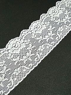 Bapna 5 Yard Embroidery Floral Design Embroidery Lace for Sewing and Decor