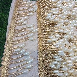 Sellplus Lace/Border for Decorate Saree/Suits/Dupatta/Handcraft Products Size 5 Meter (SP-Lace-01)
