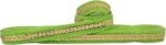 Utkarsh (9mtr & Width:2cm) Green Gota Kinari Velvet Sitara Patti Trim Lace & Border for Bridal Dresses Suits Sarees Falls Lehengas Embroidery Designing Embellishment Craft Material