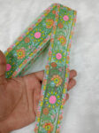 9-Meter Vibrant Multicolored Embroidery Lace