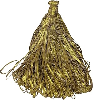 Uniqon Cwg0236-02 (150 Mtr and 0.5cm Width) Wrinkle Golden Gota Trim Laces and Borders for Bridal Dresses Suits Sarees Falls Lehengas Embroidery Designing Embellishment Crafts