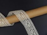 Orient Lace & Border Material - Crochet, Embroidered & Applique Laces - Fancy Trims & Borders for Dresses, Sarees, Lehengas, Suits & Dupattas - 3 cm Width (10 Metres) (Model Crochet 07) by Orient