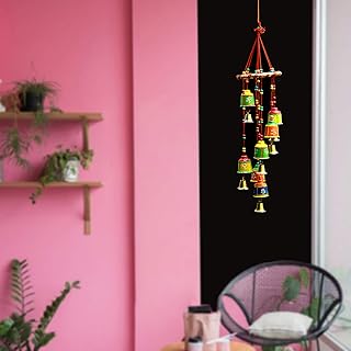 Great Art Cotton Door Hanging (Multicolour_5.5X5.5X19 Inch)