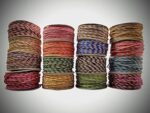 Vardhman 16-Piece Resham & Zari Blouse Dori Combo Pack | 80 Meters, 3 mm Width Decorative Thread for Blouse Latkan Hangings, Sewing, Apparels, Handicrafts & DIY Crafts | (Multicolour)