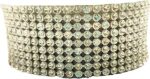 BestUBuy Stone Chain Lace 1.25mtr 10 Line Roll (Silver)
