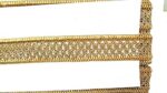 Strala Golden Color Laces for Dresses, Sarees, Lehenga, Suits, Bags, Decorations, Borders, Crafts and Home Décor,Blouse (9mtr) Design-18