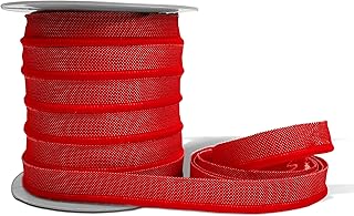 (1.2cm X 36 Mtr) Red Dori Piping/paipin Blouse Dori Gota Patti Trim Lace Border for Saree, Suit, Lehenga, Dupatta, Blouse, Dress, Embellishment, Outlining, Craftworks, Decoration