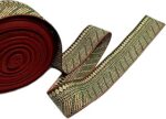 CrystalEye 2 Inch Laces and Borders Material for Dresses, Sarees, Lehenga, Suits, Blouses, Dupatta, chunri and Crafts (Multi 8, 3 Meter)