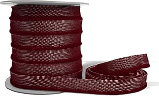 (1.2cm X 36 Mtr) Maroon Dori Piping/paipin Blouse Dori Gota Patti Trim Lace Border for Saree, Suit, Dupatta, Lehenga, Blouse, Dress, Embellishment, Outlining, Craftworks, Decoration