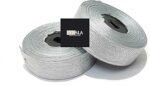 Strala 1 inch Silver Color Laces for Dresses, Sarees, Lehenga, Suits, Bags, Decorations, Borders, Crafts and Home Décor,Blouse Design-126 (Pack of 2 pcs 25 mtr Each)