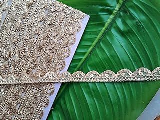 Aerene lace Fancy Laces (8.5 Mtrs.) Trims Used for Suits, Dresses, Lehanga, Embroidery, Crafts, Curtains, Home Decor, Sewing, Blouse