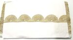 Strala Golden Color Laces for Dresses, Sarees, Lehenga, Suits, Bags, Decorations, Borders, Crafts and Home Décor,Blouse (9mtr) Design-2