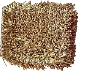 Zenith Women's Single Heavy Fabric Pipe Border for Dress/Sarees/Blouses/Suits (Golden, 9mtr)