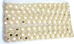 Strala gota Patti lace for Sarees| Lehenga| Suits| Blouses and Craft (Size:-0.50 Inches), Length:- 9 Mtr | Golden