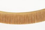 PREMDAS LACES Premdas Lace Fringe Trim Lace Polyerter Fibre Tassel 6Inch Wide 10 Yards Long For Clothes Accessories Latin Wedding Dress Diy Lamp Shade Decoration (Pack Of 1) (Gold)