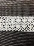 Eerafashionicing White Crochet Lace 9 Meter Role for Frocks, Dresses, Curtains, Decoration