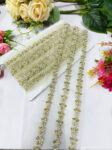 Deeps Creation New Jardoshi Handwork Lace Borders ? Premium Quality, Intricate Embellishments for Sarees, Lehengas, Dupattas, and Luxury Home Decor