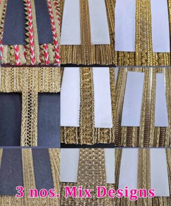 Mezin Assorted Combo Lace Border, Sewing Hobby Material...