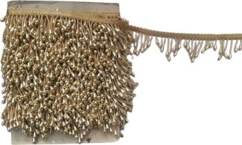 DIVARA DIVARAGolden Zig-Zag lace(pack of 3meter, width-...