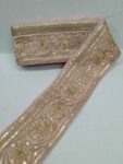 DEEP'S CREATION Embroidered Designer Zari Border Lace I...