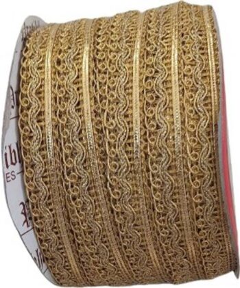 Kanha gold lace border dupta/ kurti/ sarri and sjavt (1...