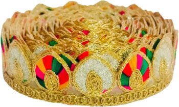 R N Creation Multi and Good zari Work Embroidery Sewing...