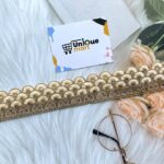 uniquemart Golden Zari Lace Border, Cutwork Lace, Zari ...