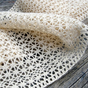 13 cm wide Cotton Crochet Lace Trim, Insertion lace