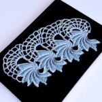 Decorative Lace Ribbon "Lily" Crochet Pattern EN/DE: PDF Crochet Border Beginners, Vintage Crocheted Trim, Rustic Lace Border Eco-friendly