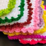Crochet Edging Pattern Bundle - 9 Edge Patterns, Crochet Lace border, Free Crochet Pattern leaf, mug rugs, Coasters, baby blanket border PDF