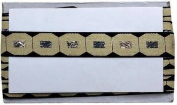 KURLZ K_3592 1.5 inch Zari Border For Art Craft, DIY, C...