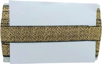 KURLZ K_4067_Rose Gold/ Anmol 40mm Zari Banarasi Lace F...