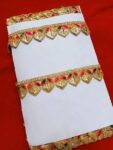 Balar "Multi-Color Thread and waterGolden Zari Work Lac...