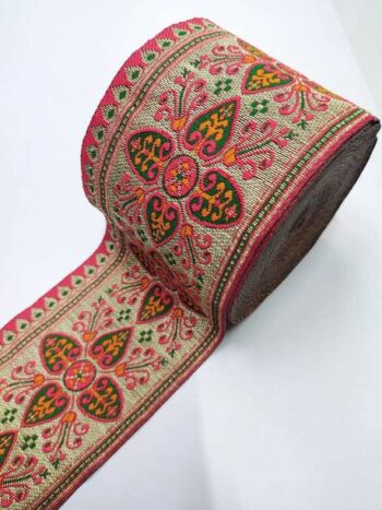 Gradle Lace Border Multi-Color Trim for Sarees and Dres...