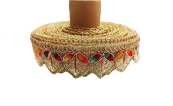 Balar "Sewing Perfection: Multi-Color & Zari Embroidere...