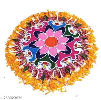 Reusable Rangoli Template Mat. Readymade Rangoli Stencil.