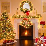 KNONEW Christmas String Lights Indoor Plug in,60FT 180LED Outdoor Waterproof Fairy Lights,8 Lighting Modes,Timer Memory Function for Bedroom Patio Balcony Party (Warm White)